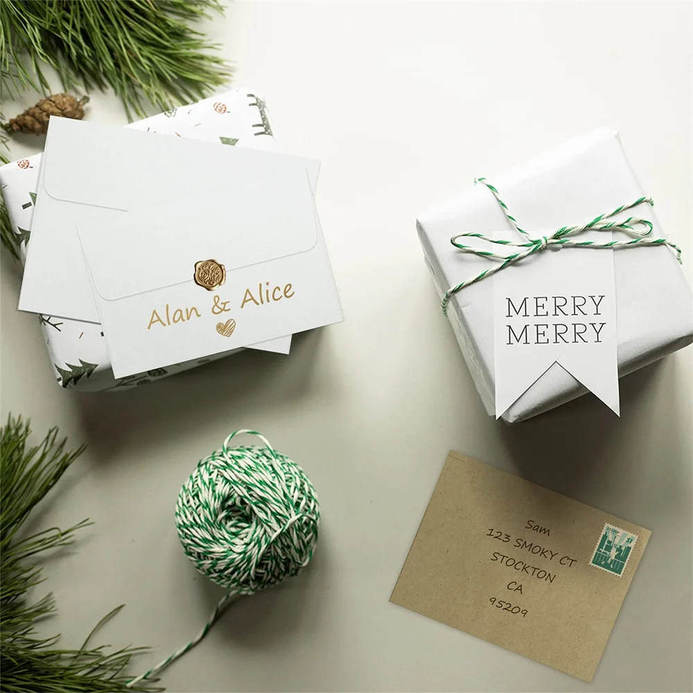 A4 Envelopes Customized 4x6, Self Seal Photo Envelopes for 4x6 Cards, Photos, Invitations, Wedding, Graduation