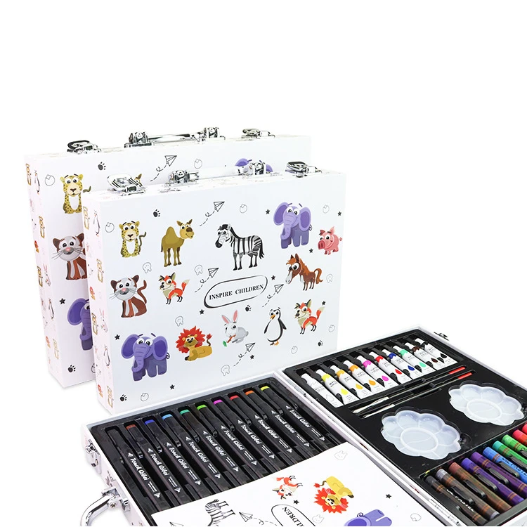 66 pieces art drawing set colorful