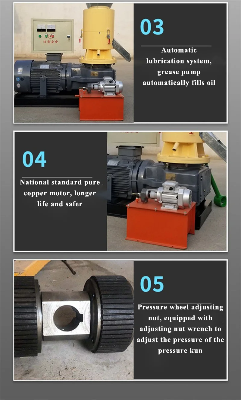 Diesel Pellet Machine Wood