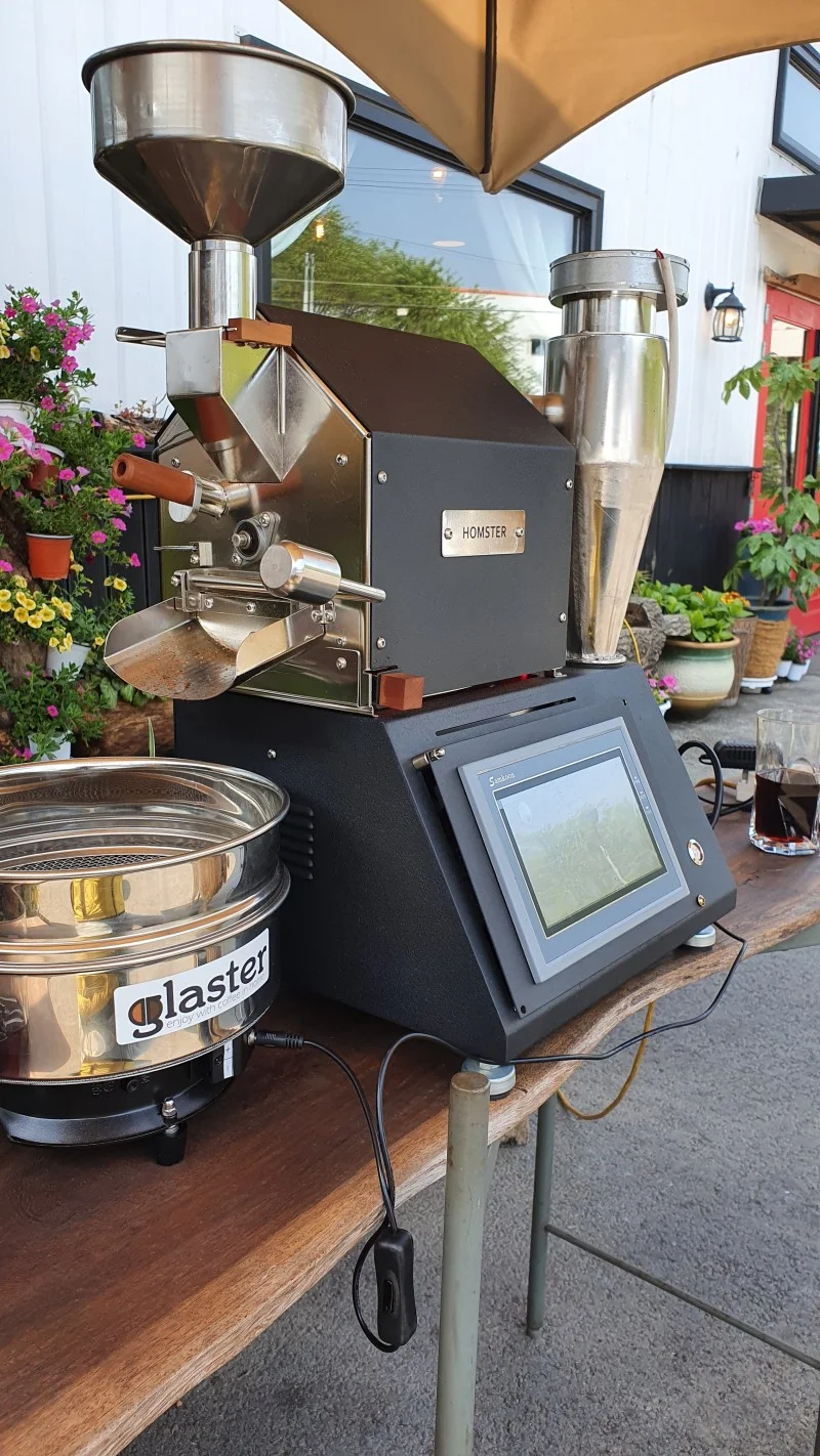 Electric coffee mixer from the manufacturer Typhoon Roasters