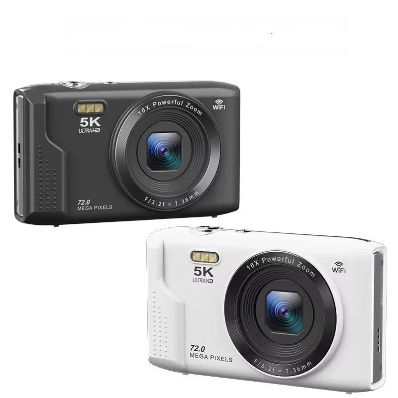 5K Digital Camera with 72 Megapixels - Perfect for Travel