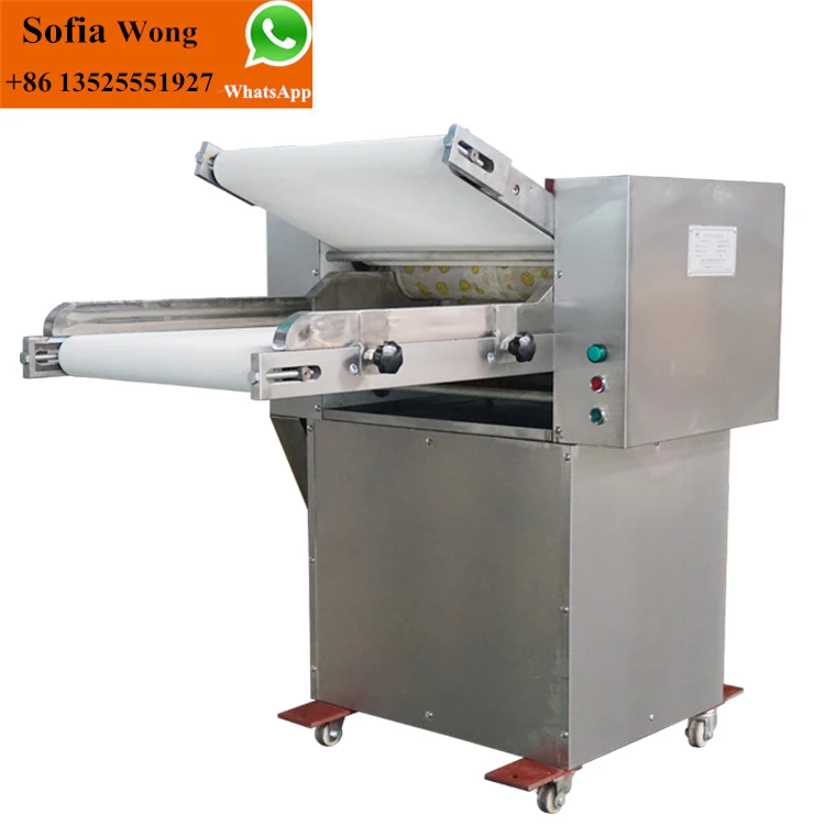 Dough Rolling Machine Automatic Dough Roller Machine Stainless Steel Dough Sheeter for Sale