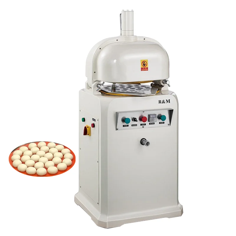 Fully Automatic Full Divisora Y Boleadora De Masas Pan Portioner Pizza Bun Ball Making Cutter Dough Divider and Rounder Machine