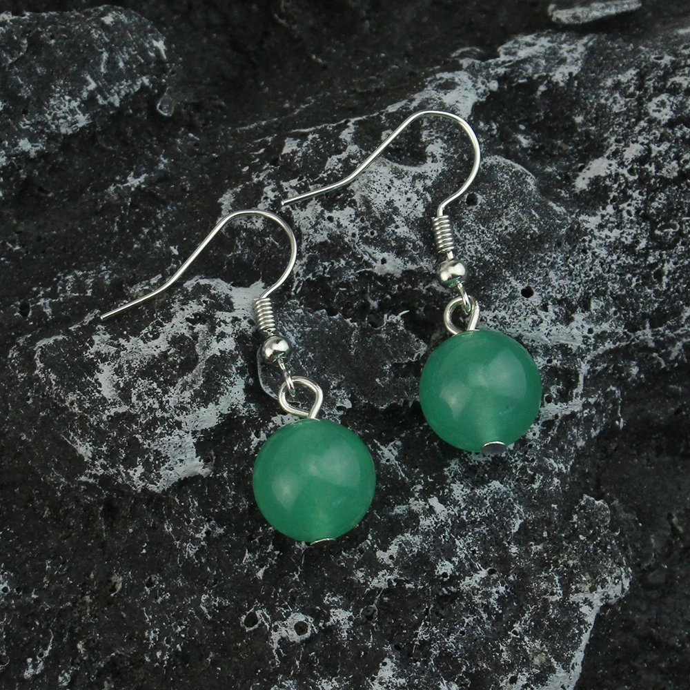 Boucle d'oreille en or, diamants et gouttes turquoise ELISABETH - Luj Paris Boucle d'oreille en or, diamants et gouttes turquoise ELISABETH - Luj Paris
