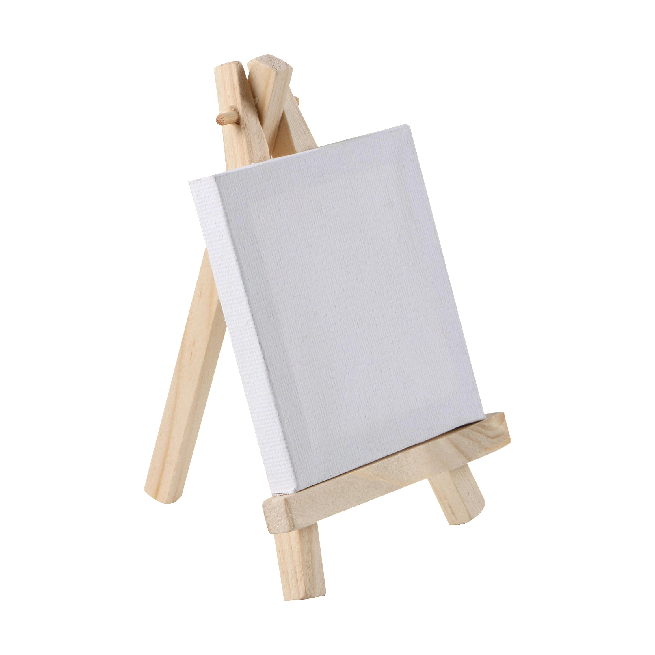 ミニイーゼルキャンバス 10×10cm 額縁付きキャンバスセット アート