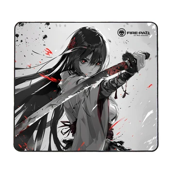 Jacquet Fabric &Mesh  Rubber Base Gaming Mouse Pad with Precise Positioning Sunken Seam & Anti-Slip Features with Gaming or Home