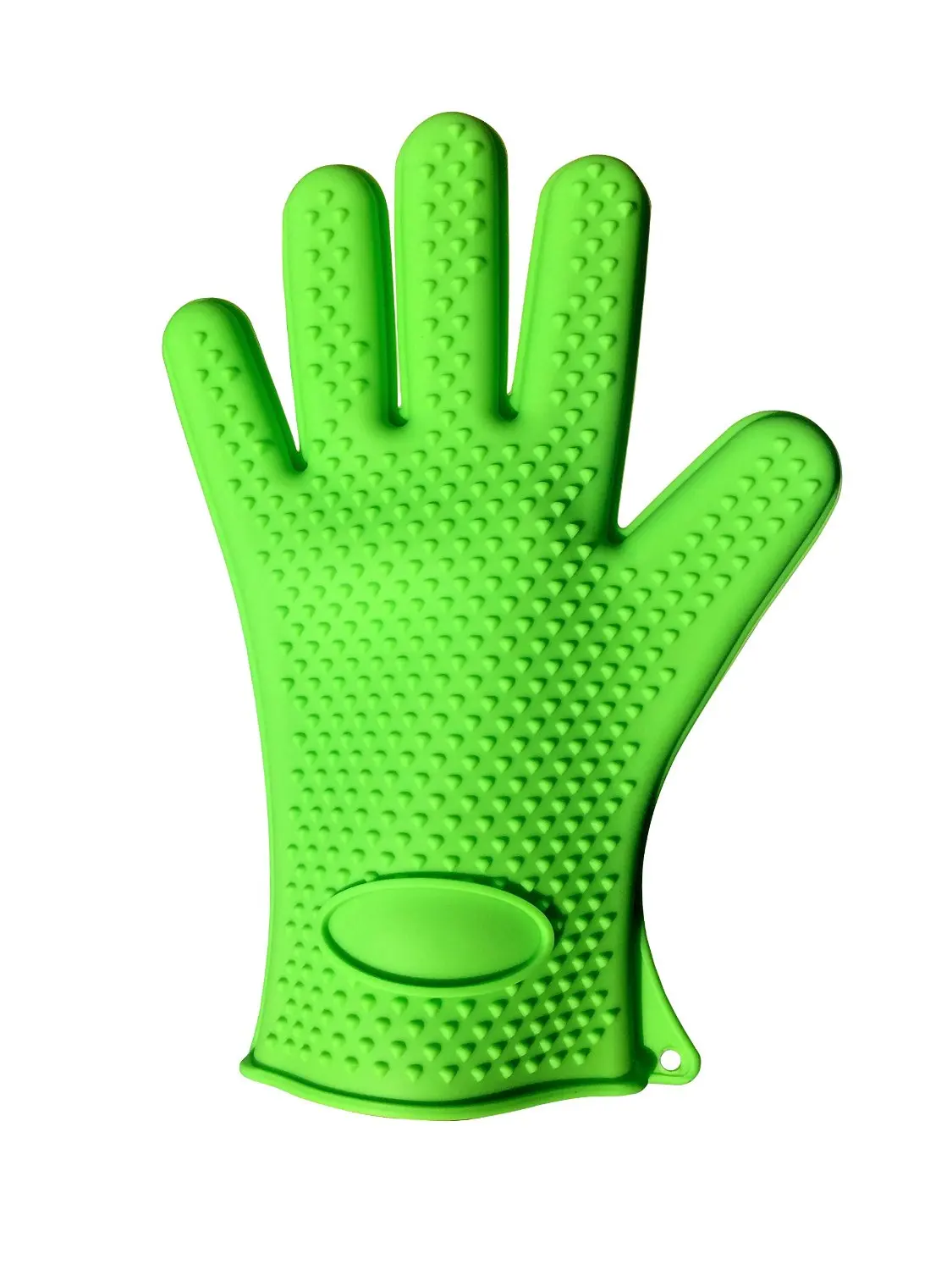 OEM & ODM Heated Household Cotton Rubber Hand Oven Bbq Mittens Custom Heat Resistant Gloves details