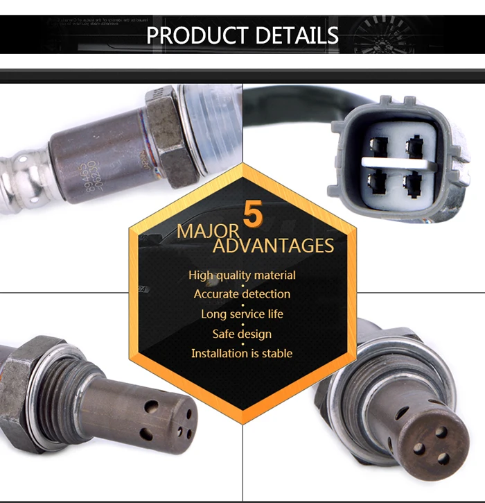 Sensor Gm Oxygen Sensors Complete 4-Piece O2 Sensor Kit For Chevy/GMC Trucks ...
