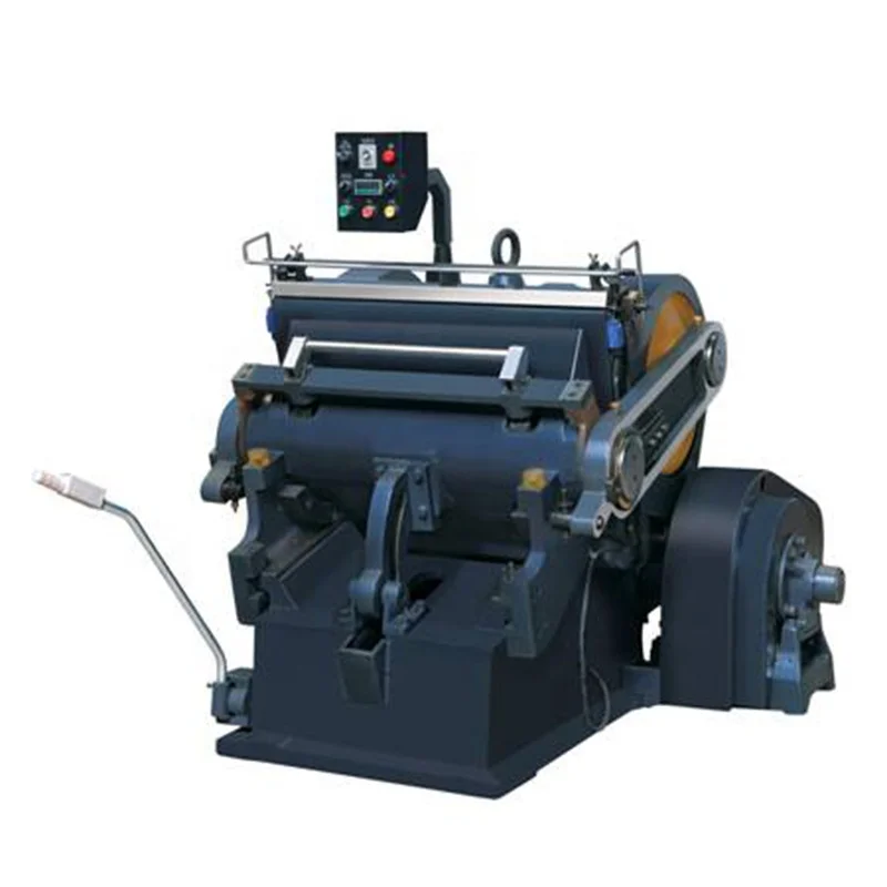 Corrugated Paper Die Cutting Machine Hand Die Cutting Press Paper Lunch Box Making Machine