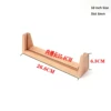 10 inch Wood base