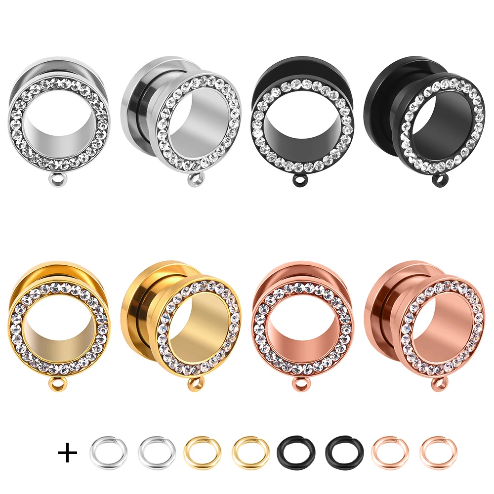 Evorte EvorteS007 Stainless Steel Ear Gauges