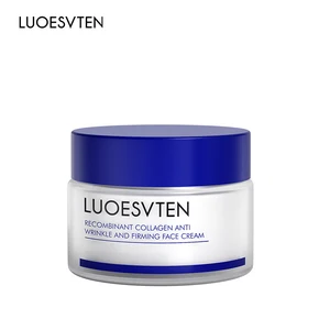 Private Label Collagen Daily Face Moisturizer Anti Aging Face Cream to Reduce Wrinkles and Provide Intense Hydration