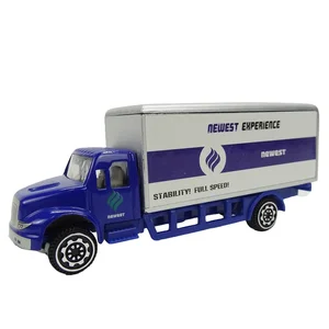 EPT Free-Wheel Die-Cast Car Metal Diecast Toy Car Truck Models Box Van Toys Model Toddler Trucks Truck Toy Box on Ssle for Kids