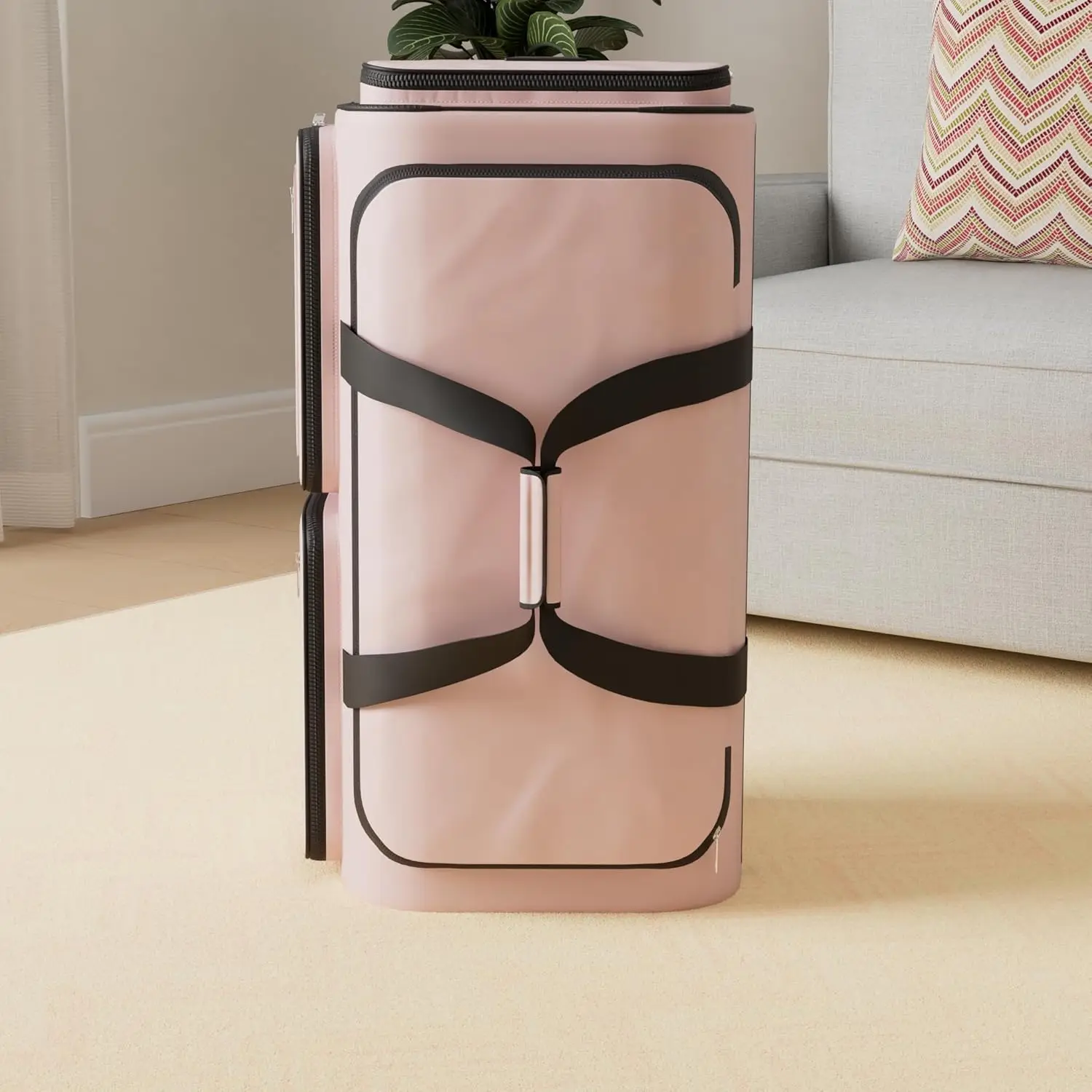 Free Sample Dance Bag with Garment Rack Upgraded Stable System & Fabric Rolling Garment Bags with Wheels