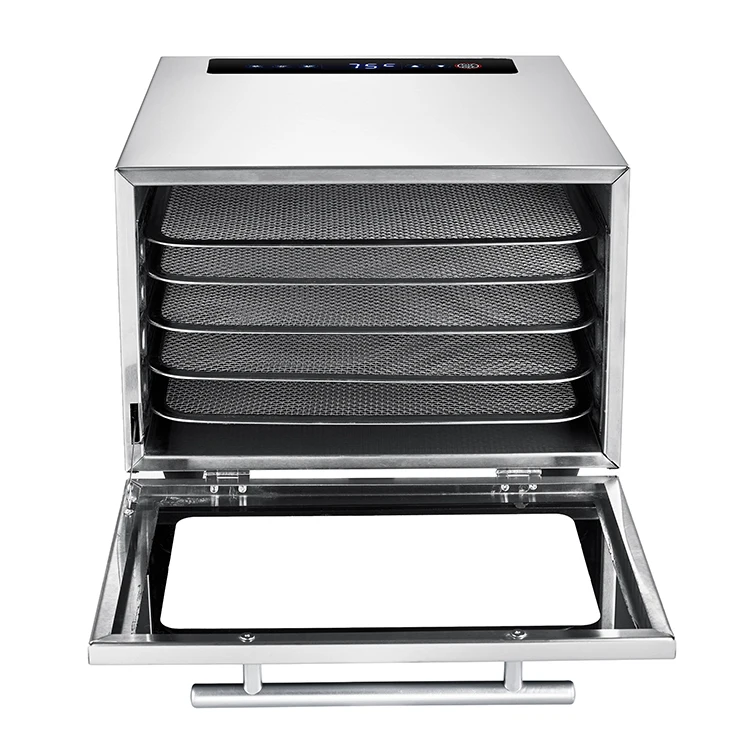 New Coming Home Use 5 Trays Stainless Steel Digital Control Food Dehydrator - Image 4