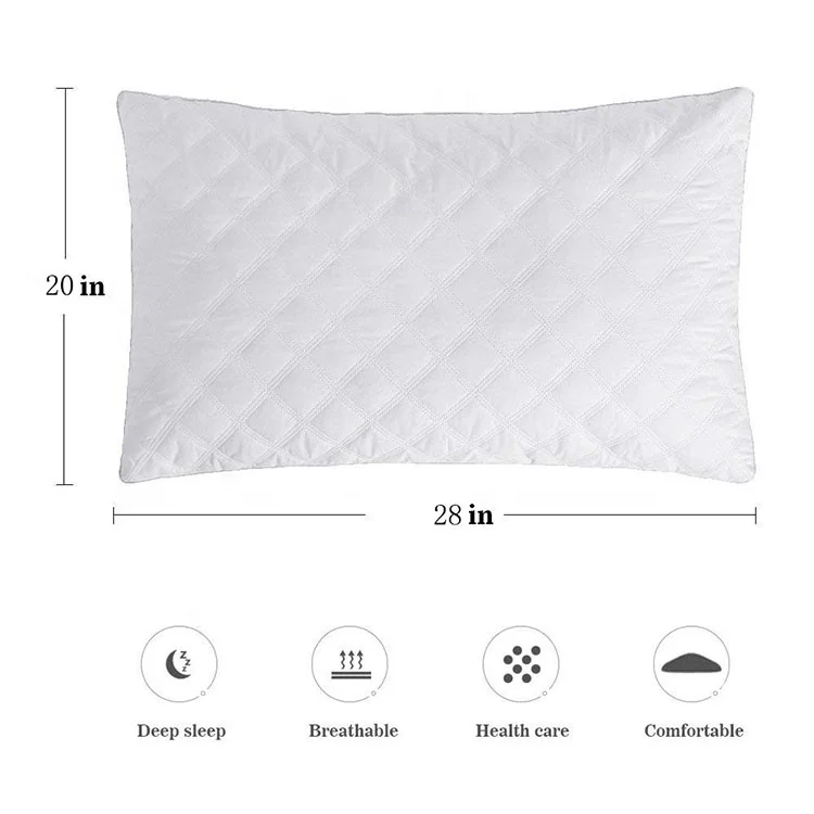 High quality solid memory foam pillow white polyester best neck pillow