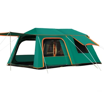 New China Wholesale Rain,proof Tourist 6-8 Person Dome Tent Tente De Big Camping Living Resort Big Family Outdoor Tent/