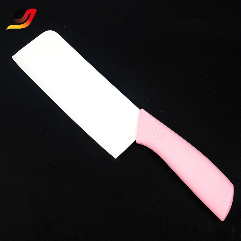 Factory Supply Stainless Steel Chef's Fruit Knife Sharp and Durable 4pcs Kitchen Knife Set with Pink Knife Holder