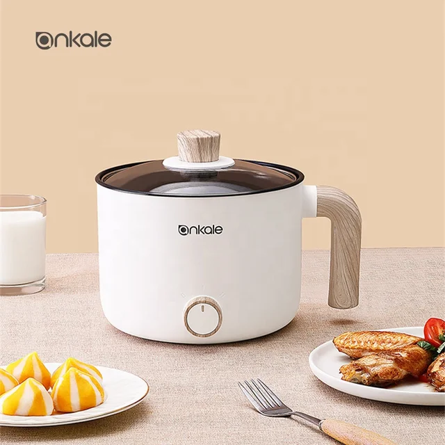 New hot sell kitchen appliances household and commercial noodle cooker 1.5L mini multi function electric cooking pot
