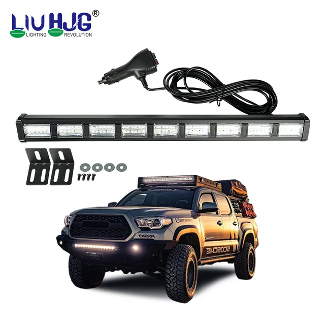 Liu HJG Custom OEM ODM Motorcycle Systems Lighting 9 Led Accessories Projector Car LED Work Light Bar For Car Trucks