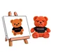 Customized plush teddy bear