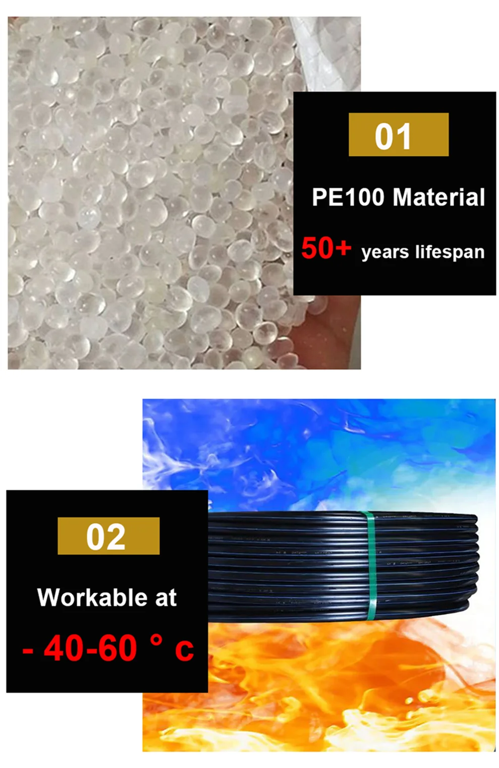 Proof Plastic Ventilation Tube, PE - detail 14