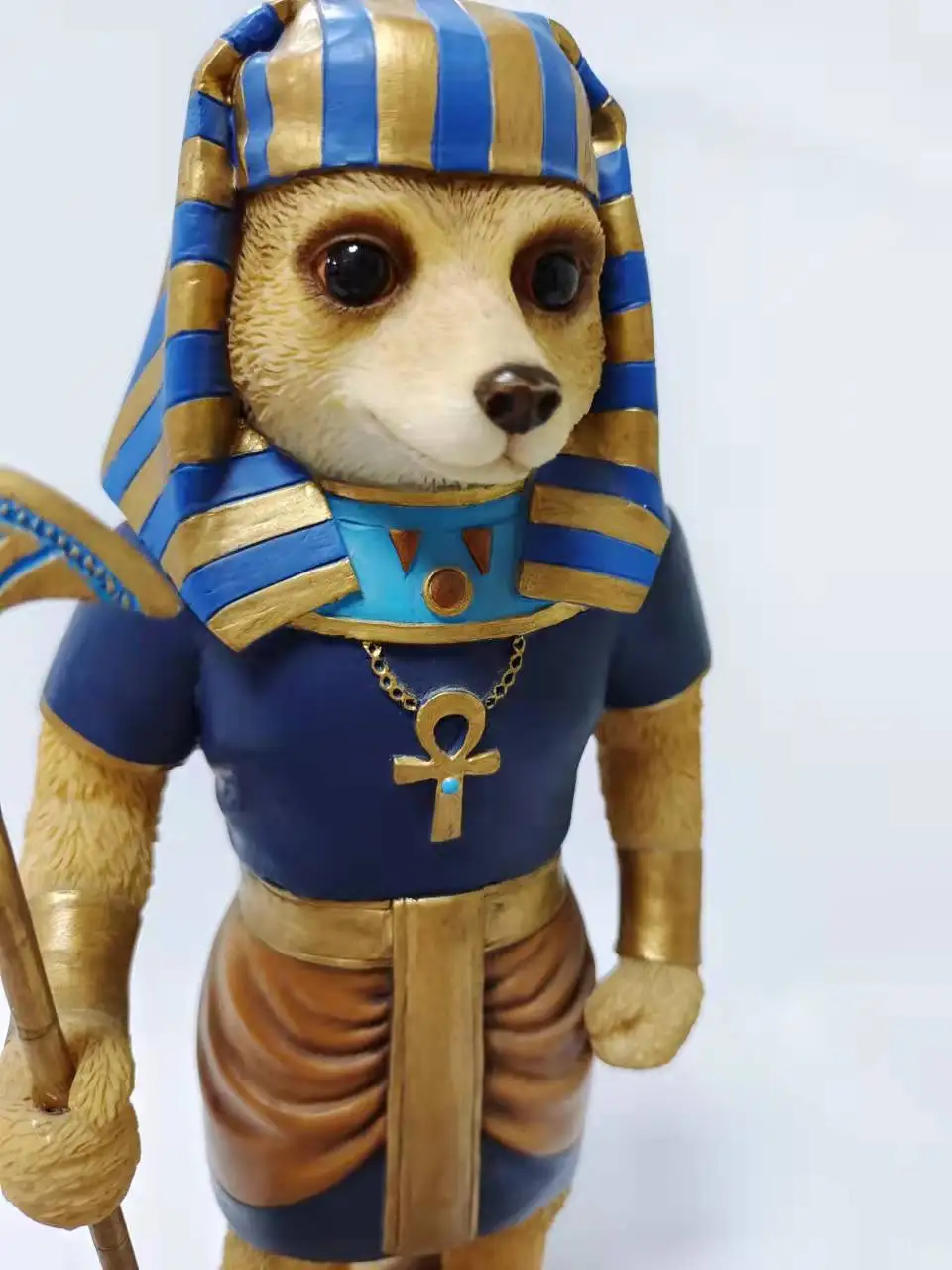 Magnificent Meerkat King Of the Pharaoh Figurine Gift Boxed Meerkat Figure New 