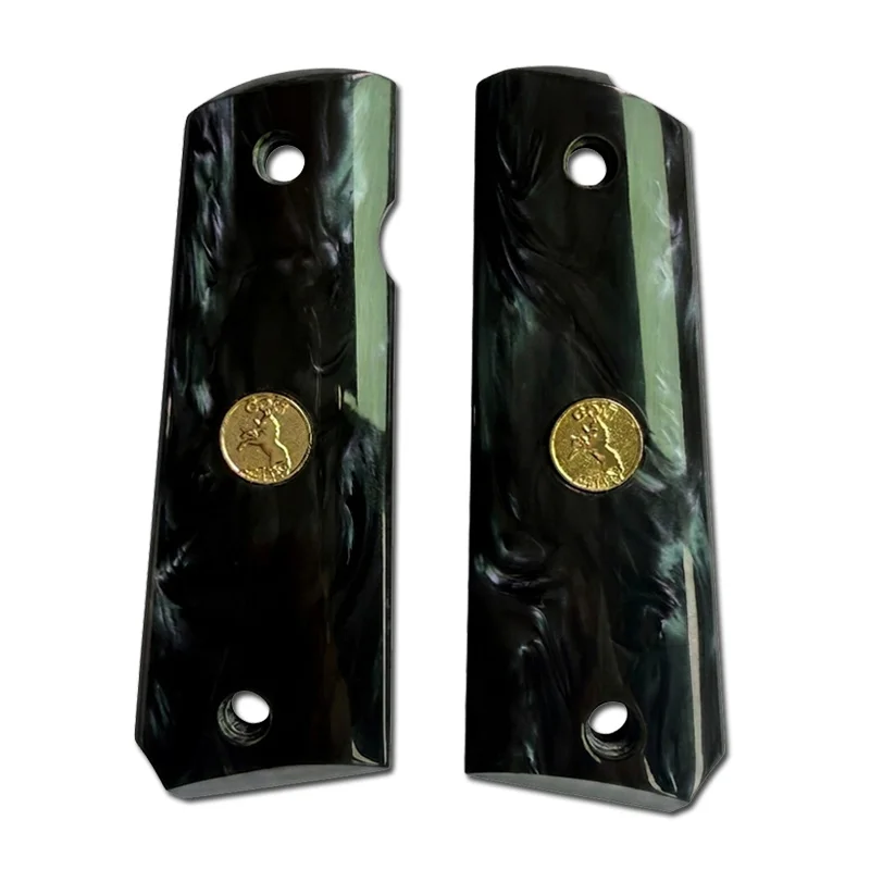Custom High Precision CNC Machined Synthetic Pearl Blank Grips for