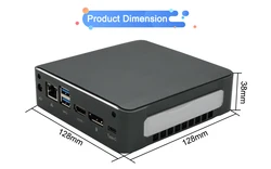 Mini PC Core I5 8265U & I7 8565U - Win 10 Pro Gaming PC