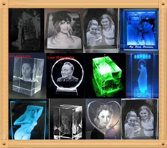 3d Laser Engraving Machine for Crystal Desktop Laser Engraver for Inner Engraving