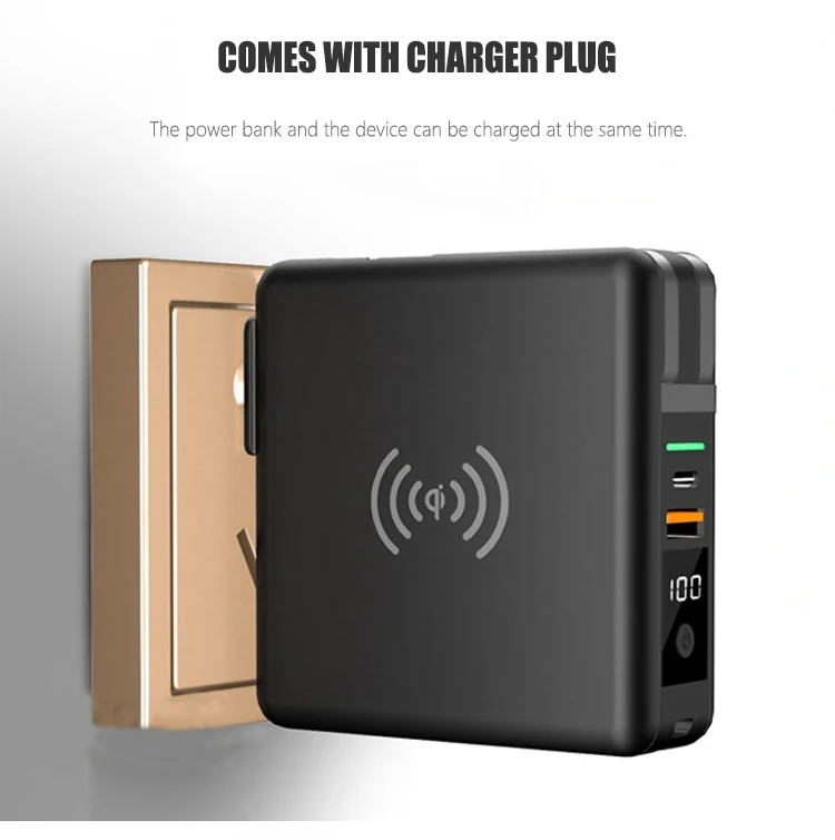 Fourinone Charging Super Fast Charging 10000mah Power Bank Dualmode