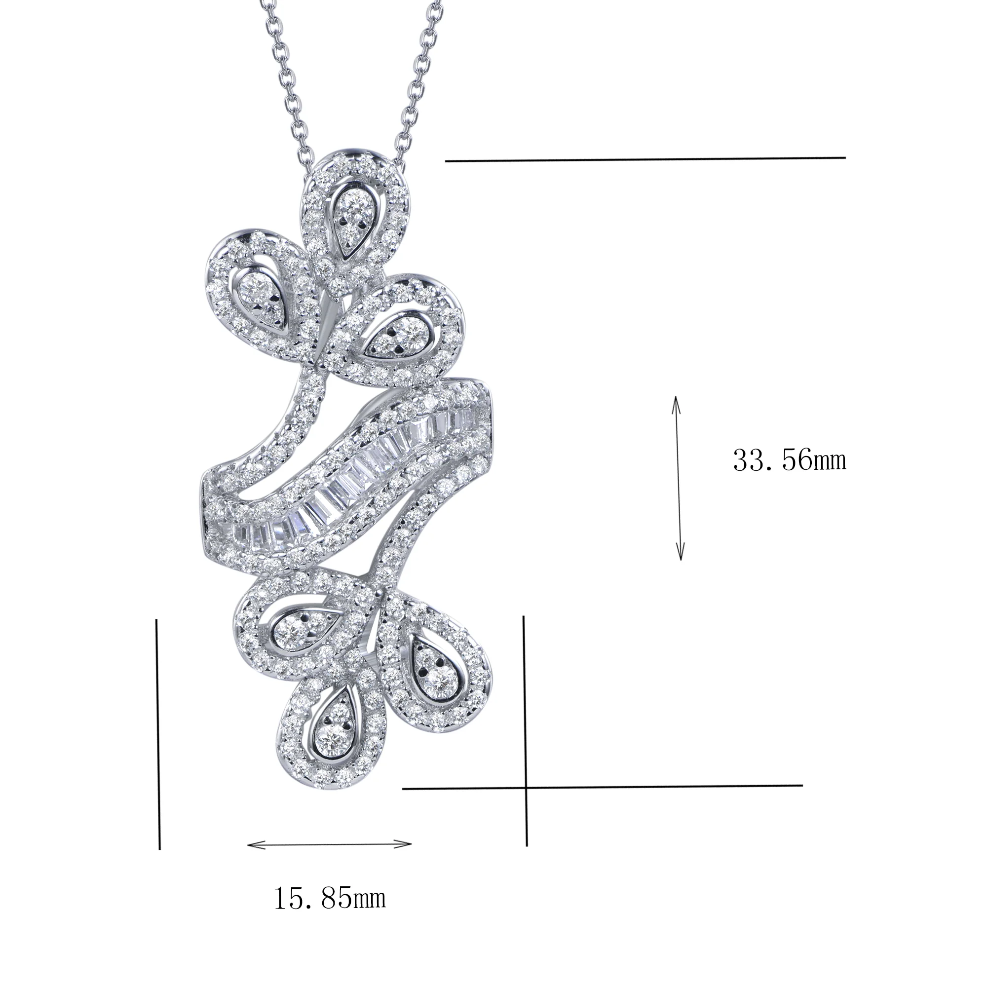 925 Sterling silver jewelry charming pendant design wholesale fashion jewelry