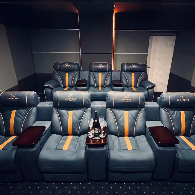 Commercial Vip Theater Sofa Recliner Cinema Chair Home Theater Furniture  Cinema Seating Recliner Sofa