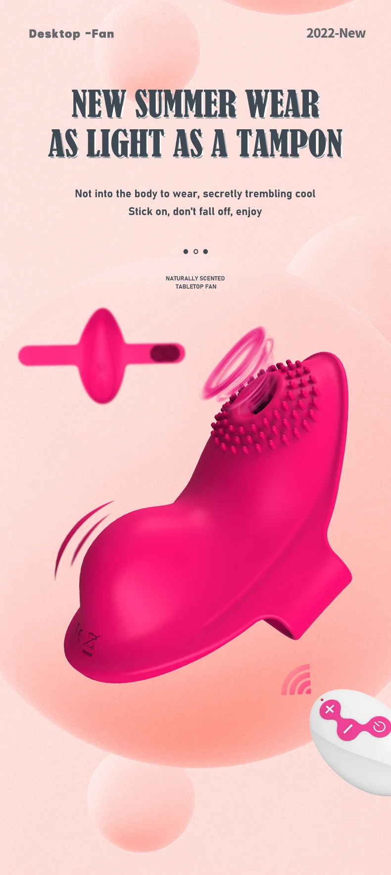 Wireless Wearable Vibrator - Remote Control Underwear Sex Toy