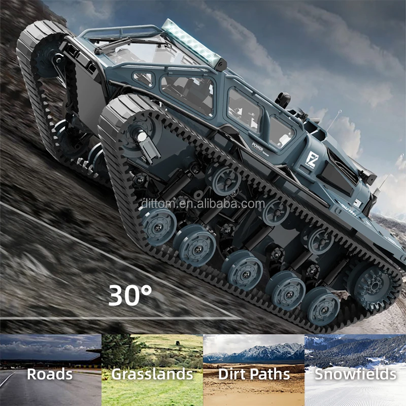 C8812 1/16 Ripsaw EV3-F4 Tracked RC off-Road Vehicle Model