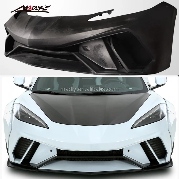 Madly Body Kits For Corvette C8 Front Bumper For Chevrolet Corvette C8