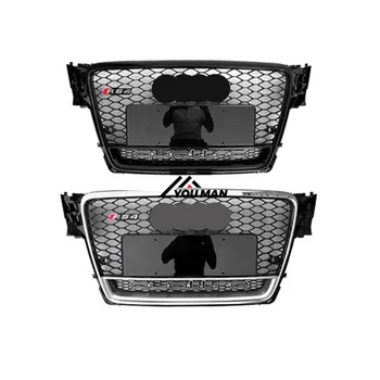 Front Car Grills Bumper Grills For AUDI 2008-2012 Year Grills For AUDI A4 B8