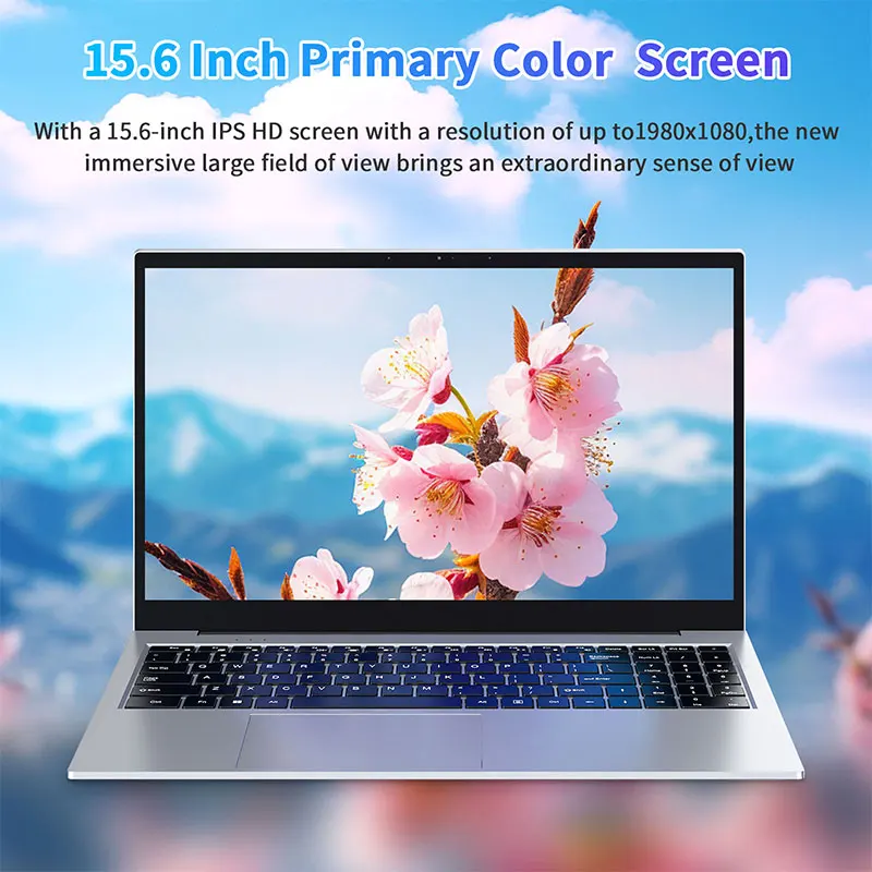 High Quality Quad Core I3 12GB Ram 512GB 1TB SSD 15.6 Inch Laptop Computer for Gaming Business Laptop