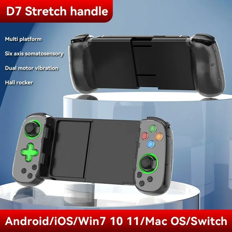 D7 Mobile Game Controller: BT Gamepad for Mobile Games with
