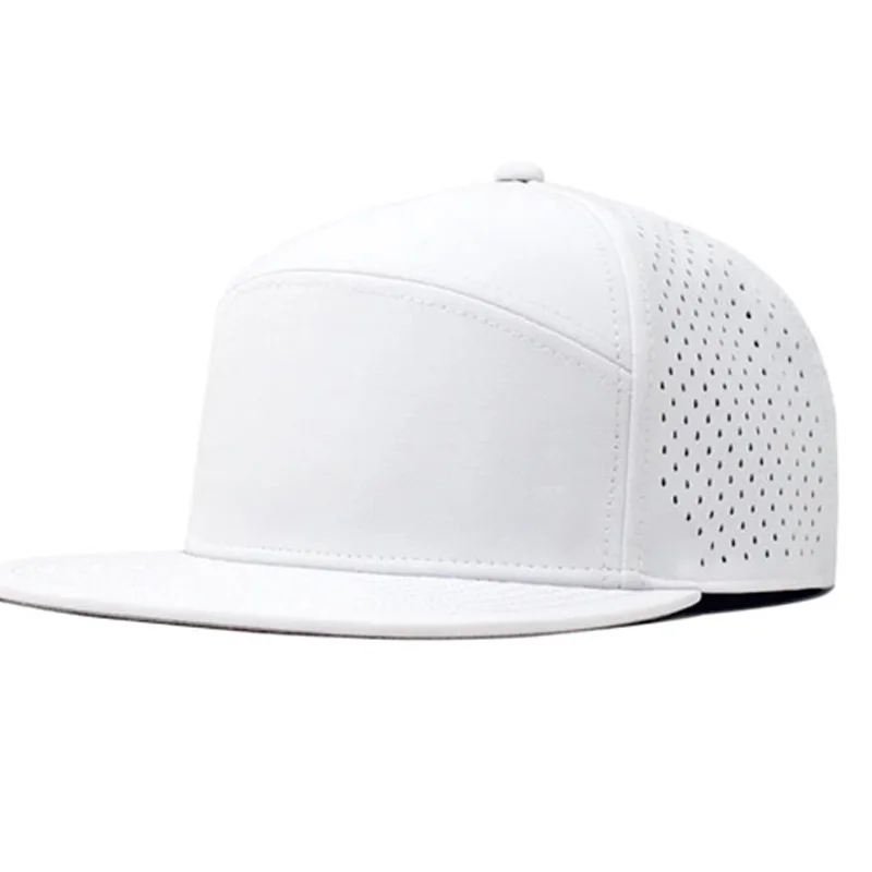 Hs15 Blank Logo Baseball 6 Panel Nonwaterproof Veracap Snapback Laser