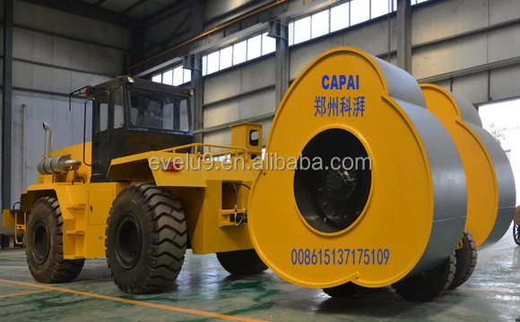 Landpac Impact Compactor Road Roller Double Drum Vibratory Roller for Construction with Core Components Bearing Motor Engine