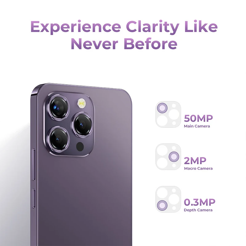 OUKITEL P1 Smartphone - 6.7'' AMOLED, 8GB RAM, 50MP Camera