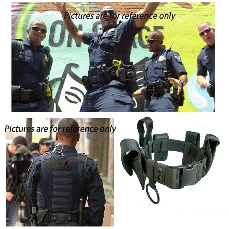 Quick-release Buckle Lightweight Tactical Utility Belt Versatile Security Modular Equipment System Molded Duty Belt