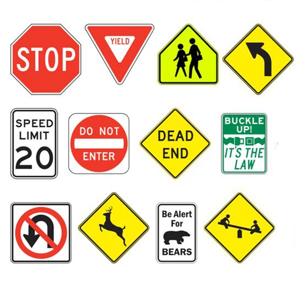 The Professional Custom Oem Safety Roadway Traffic Road Sign Signage ...