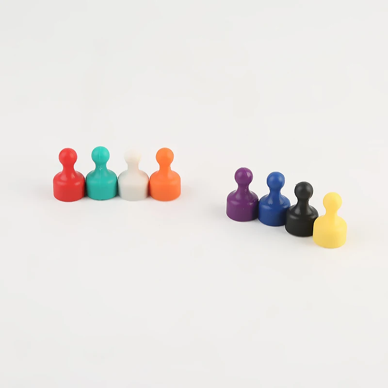 Support LOGO Print Magnetic Push Pin Magnet Super Strong Neodymium Magnet Button Multi-Color D19*25 Magnet for Office