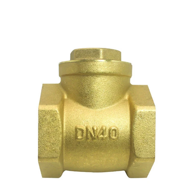 Brass Horizontal Backwater Check Valve Midline/ Swing Check Valve