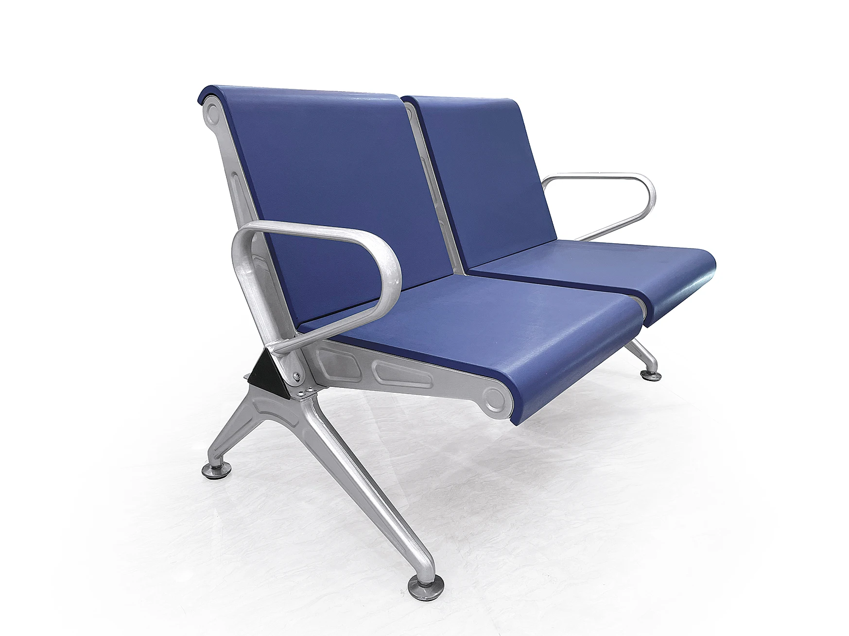 Hospital Waiting Room Three-Seater Stainless Steel Chair with Modern Design Durable Eco-Friendly Construction for Commercial Use 4