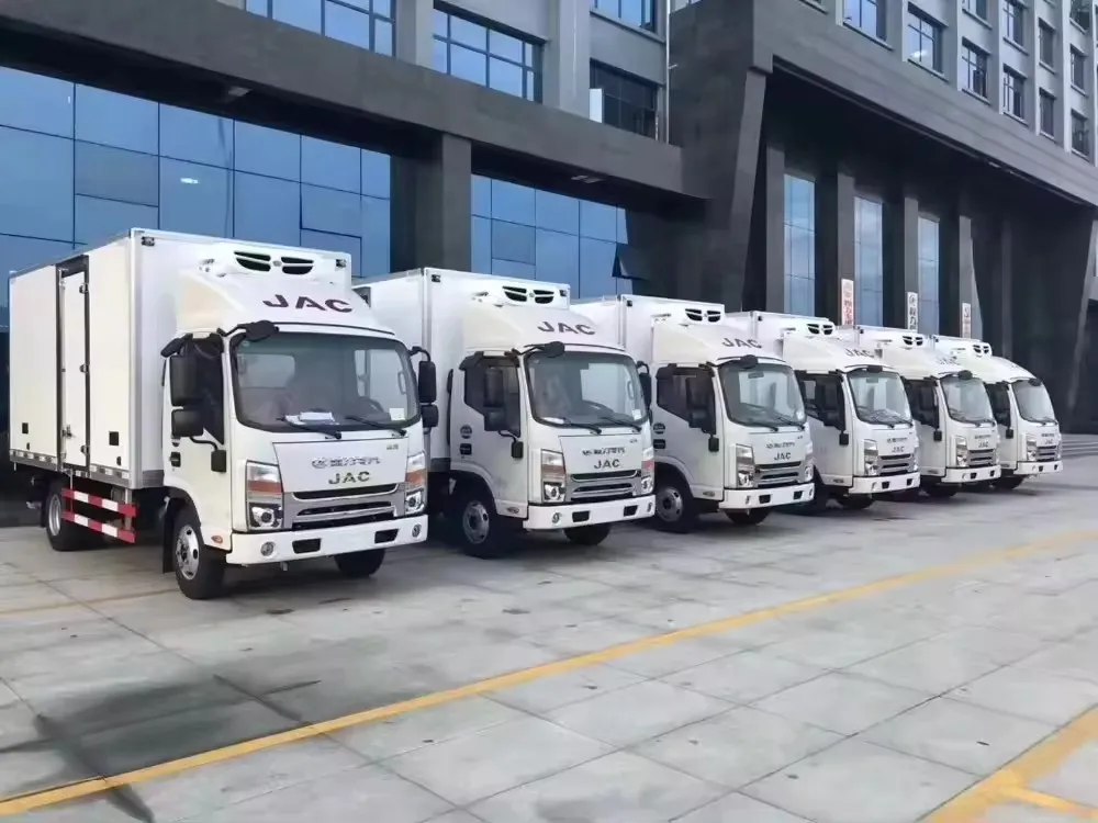 Cold Room Truck Isuzu 2 3 4 5 6 7 8 10 Tons Refrigerated Freezer Minil Refrigerator Van Box And Truck For Meat Transportation