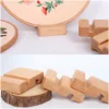 Beige - - - - Double groove wooden base