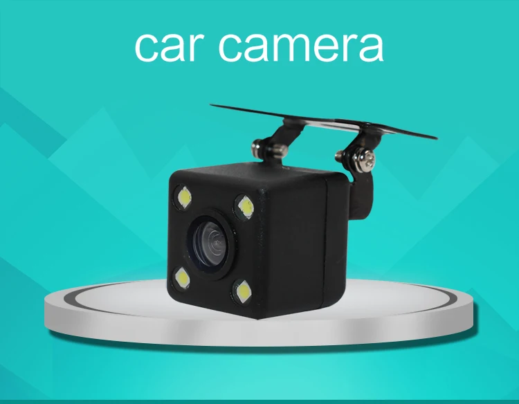 Smartour Rear Camera Car Waterproof Parking Assistance Reversing Back CMOS Image Sensor 4 LED Rearview Camera Night View